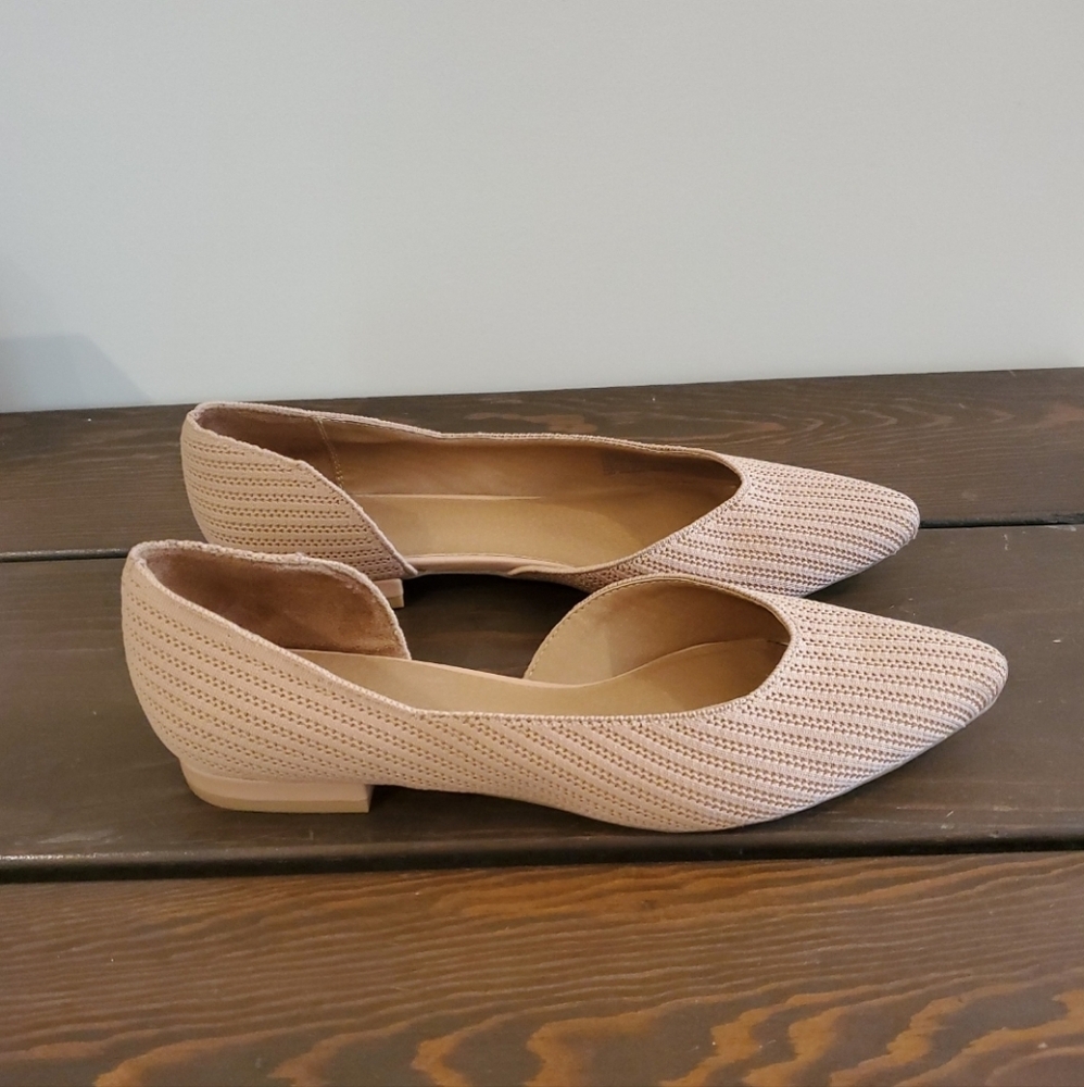 Skylar Ballet Flat Nordstrom Rack Shoes Woven Neutral 8.5